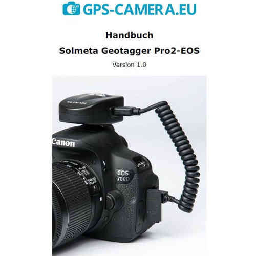 German manual Solmeta Geotagger Pro2-EOS